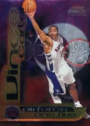 1999-00 Fleer Force #10 AF Air Force One Five Vince Carter