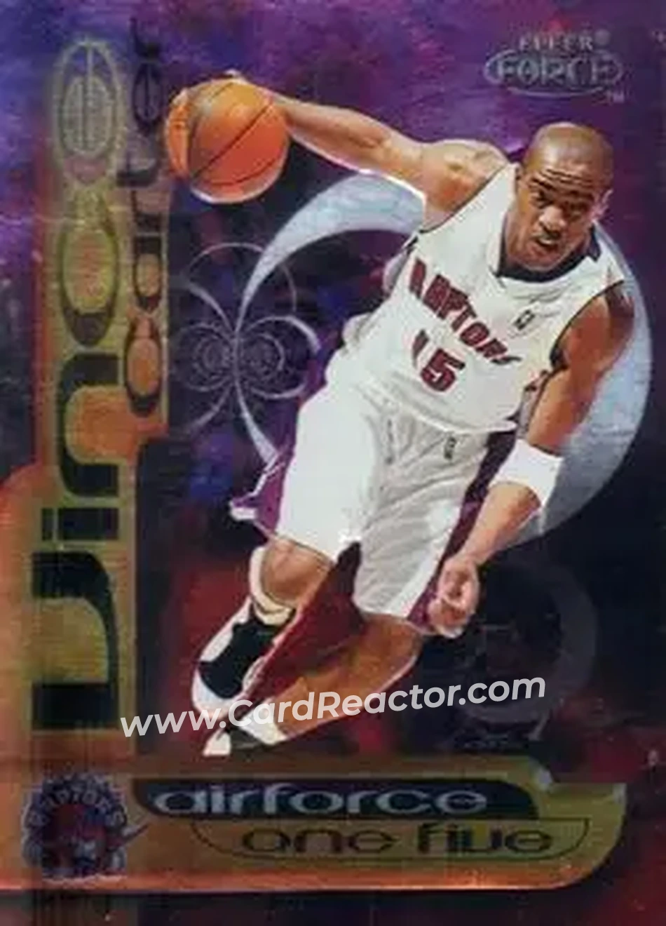 Front of Vince Carter