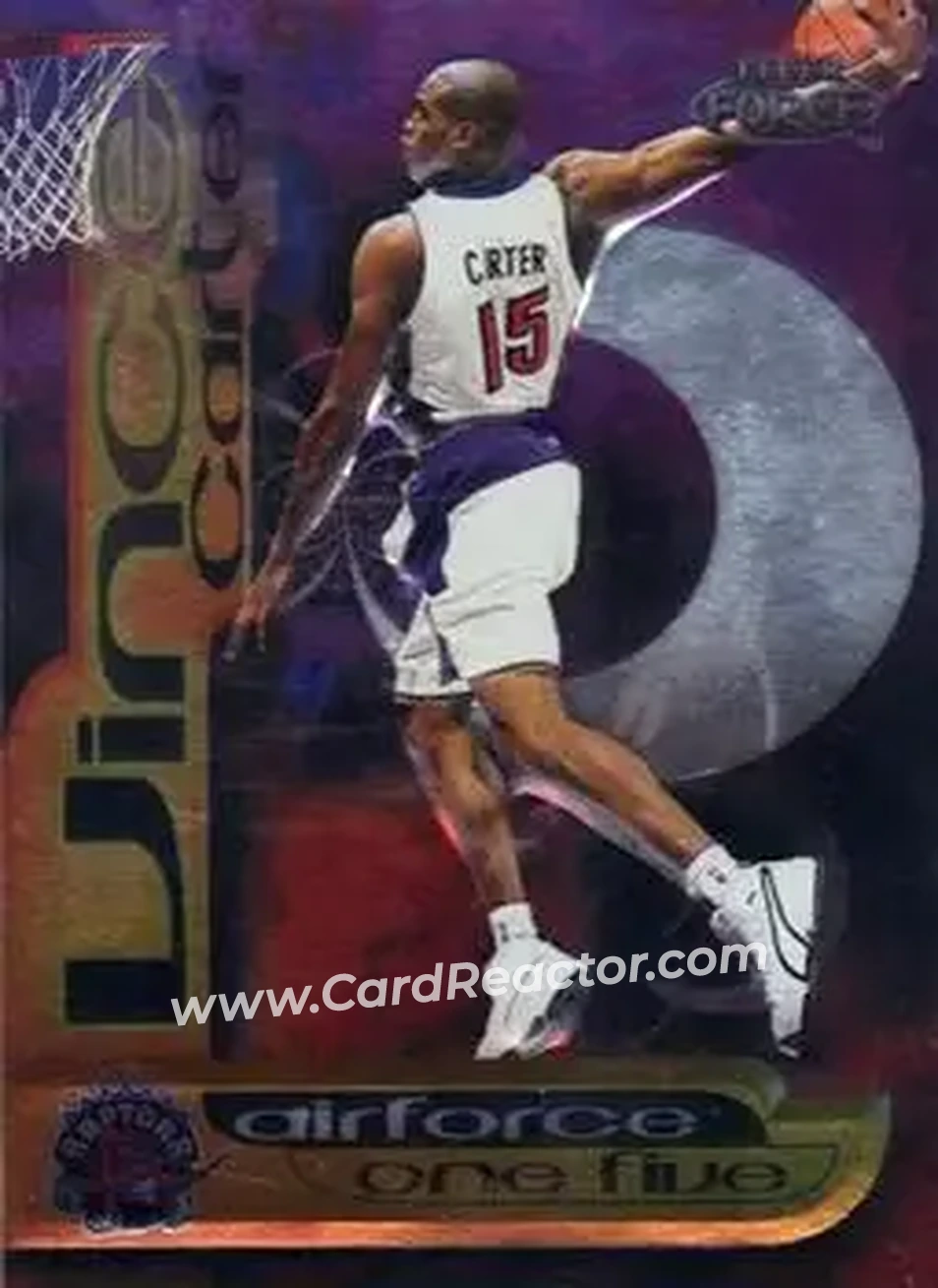 Front of Vince Carter