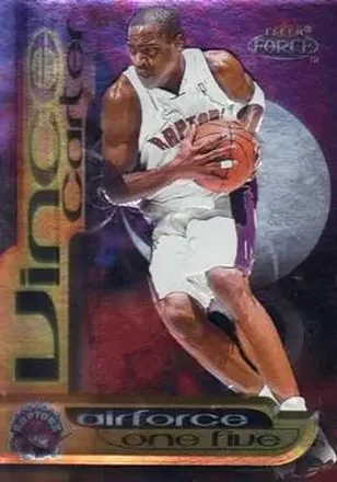 1999-00 Fleer Force #13 AF Air Force One Five Vince Carter