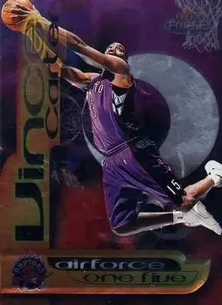 1999-00 Fleer Force #14 AF Air Force One Five Vince Carter