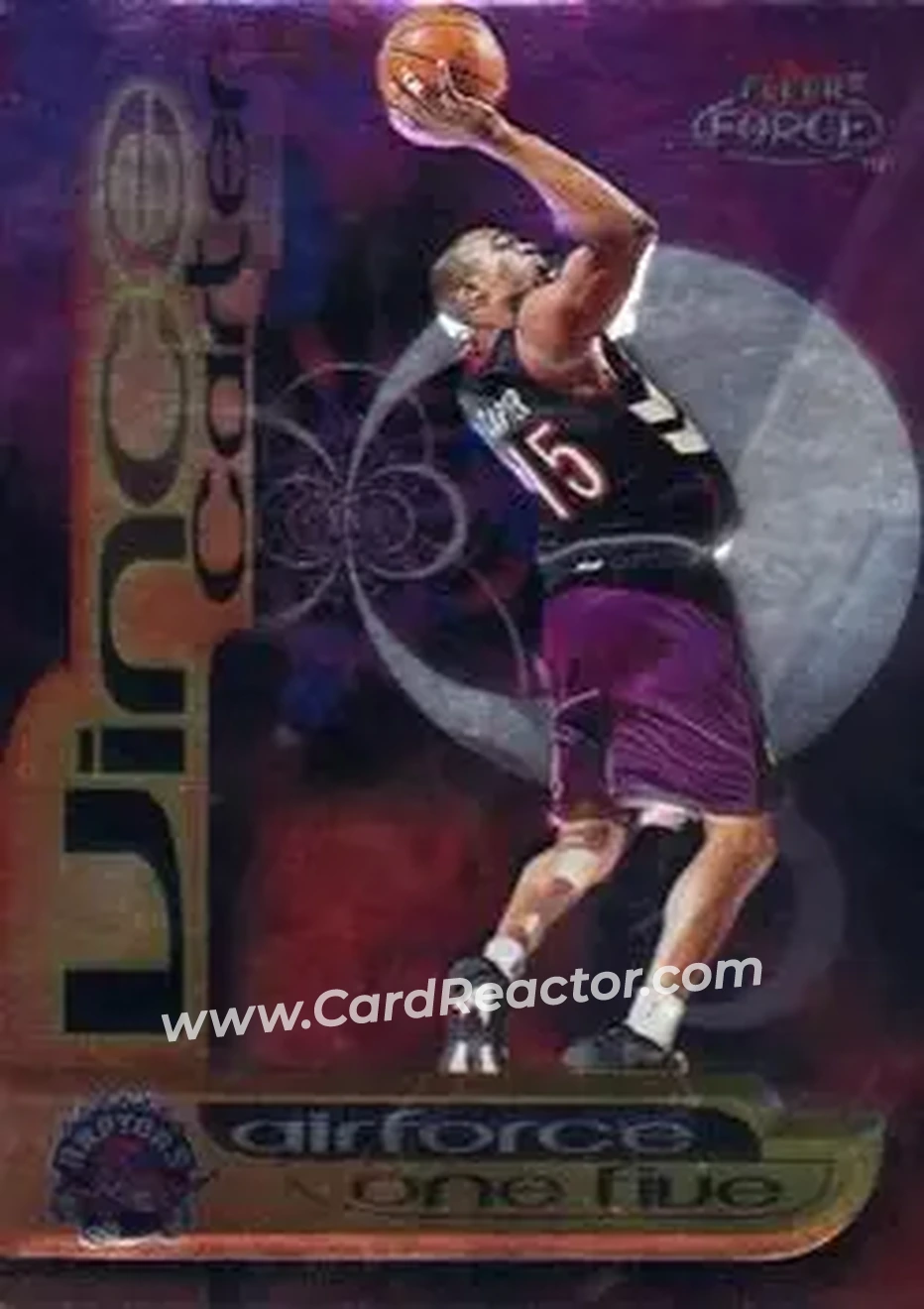 Front of Vince Carter