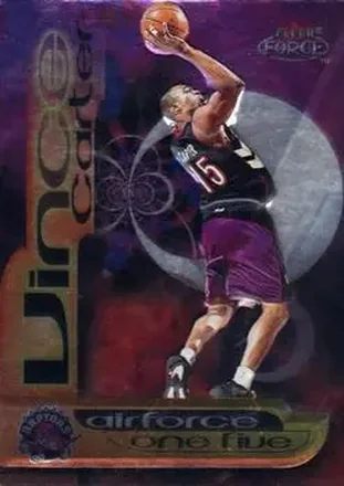 1999-00 Fleer Force #15 AF Air Force One Five Vince Carter
