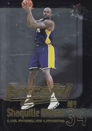 1999-00 Fleer Force #3 F Forceful Shaquille O'Neal
