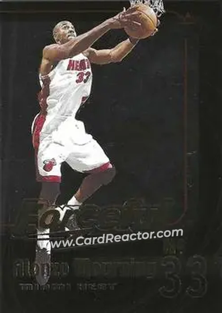 Front of Alonzo Mourning