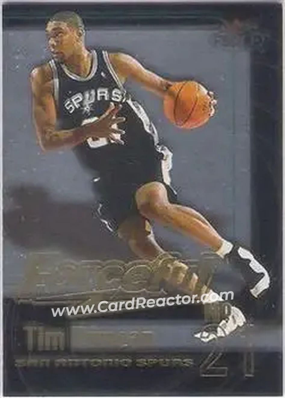 Front of Tim Duncan