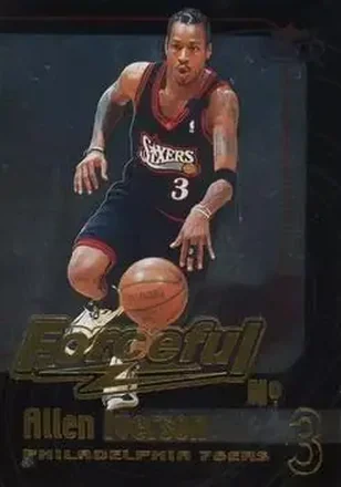 1999-00 Fleer Force #8 F Forceful Allen Iverson