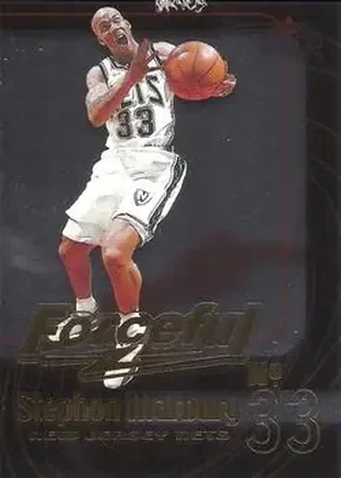 1999-00 Fleer Force #12 F Forceful Stephon Marbury
