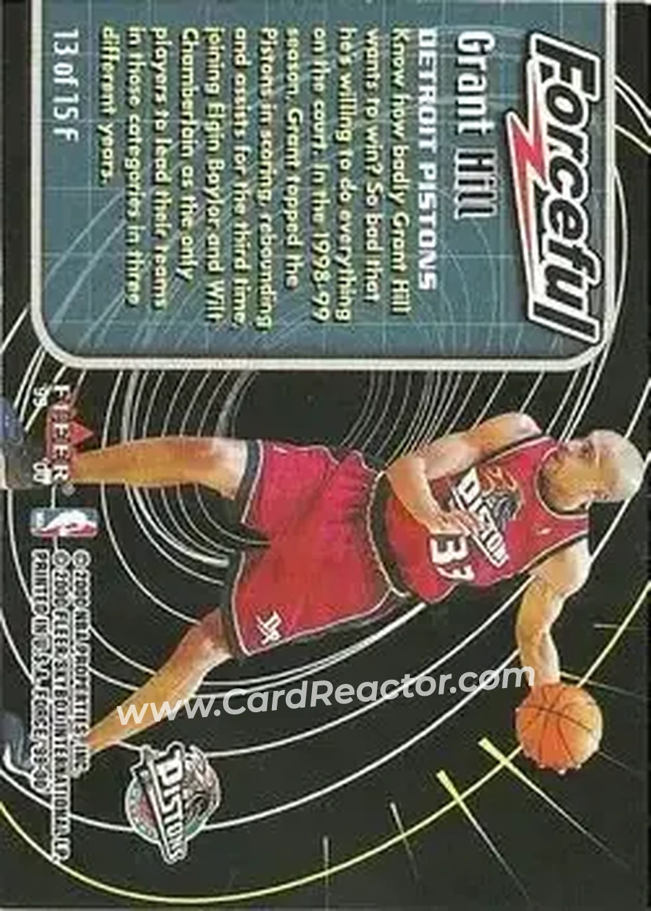 Back of Grant Hill