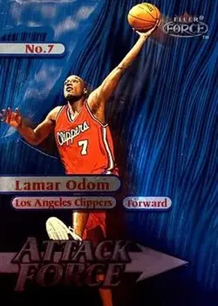 1999-00 Fleer Force #2 A Attack Force Lamar Odom