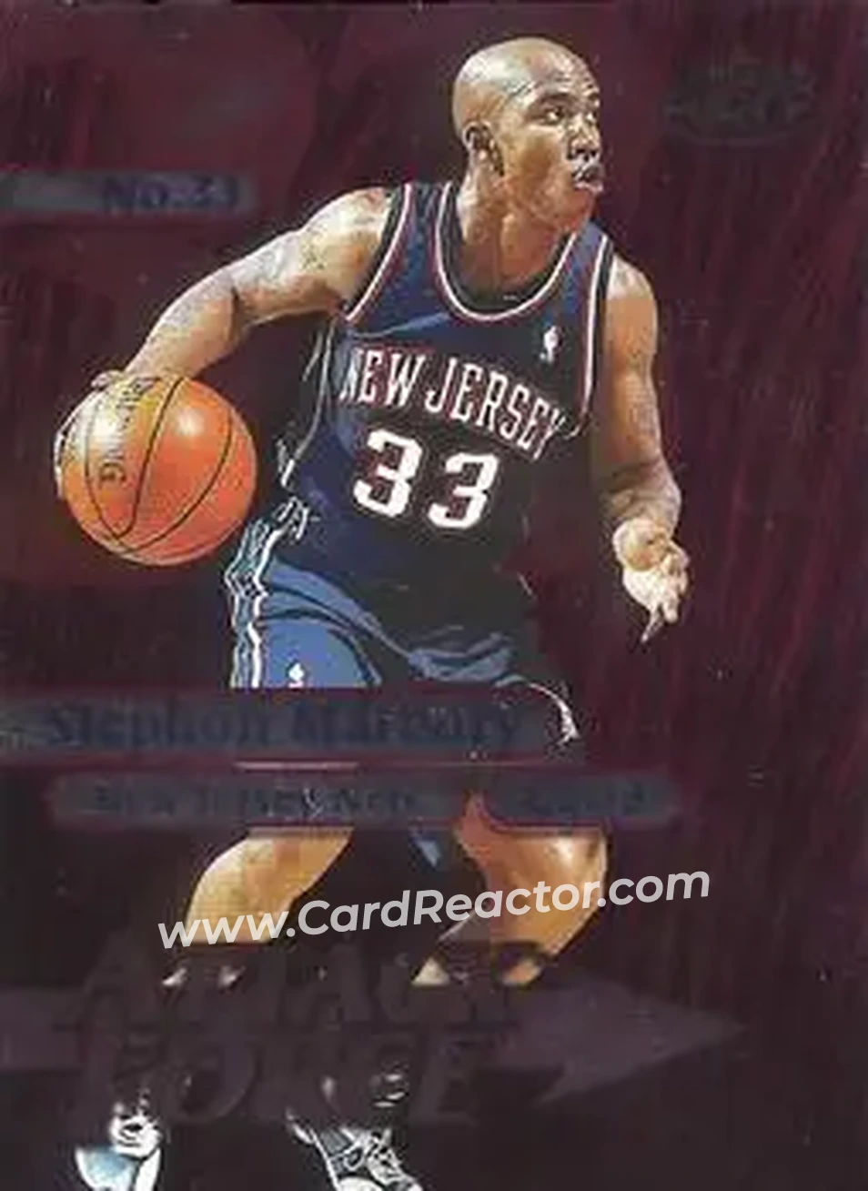 Front of Stephon Marbury
