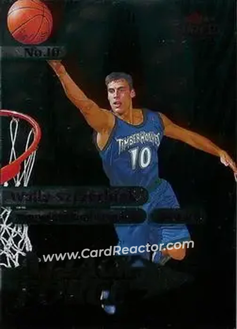 Front of Wally Szczerbiak