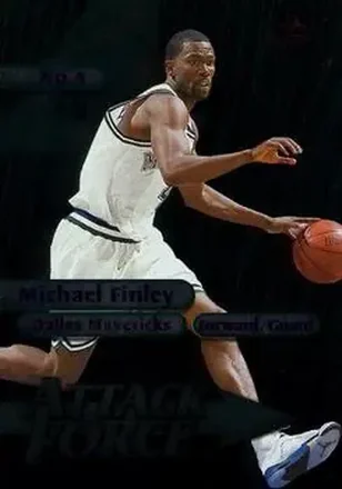 1999-00 Fleer Force #9 A Attack Force Michael Finley