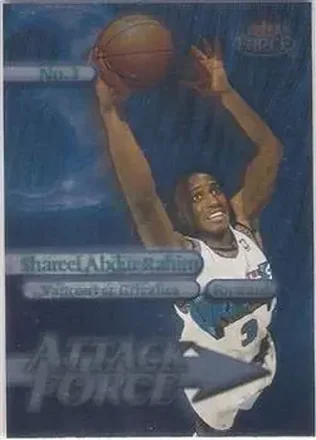 1999-00 Fleer Force #14 A Attack Force Shareef Abdur-Rahim