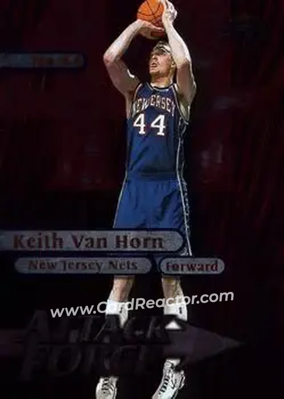 Front of Keith Van Horn
