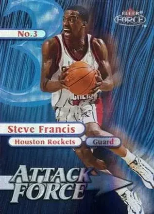 1999-00 Fleer Force #6A Attack Force Forcefield Steve Francis