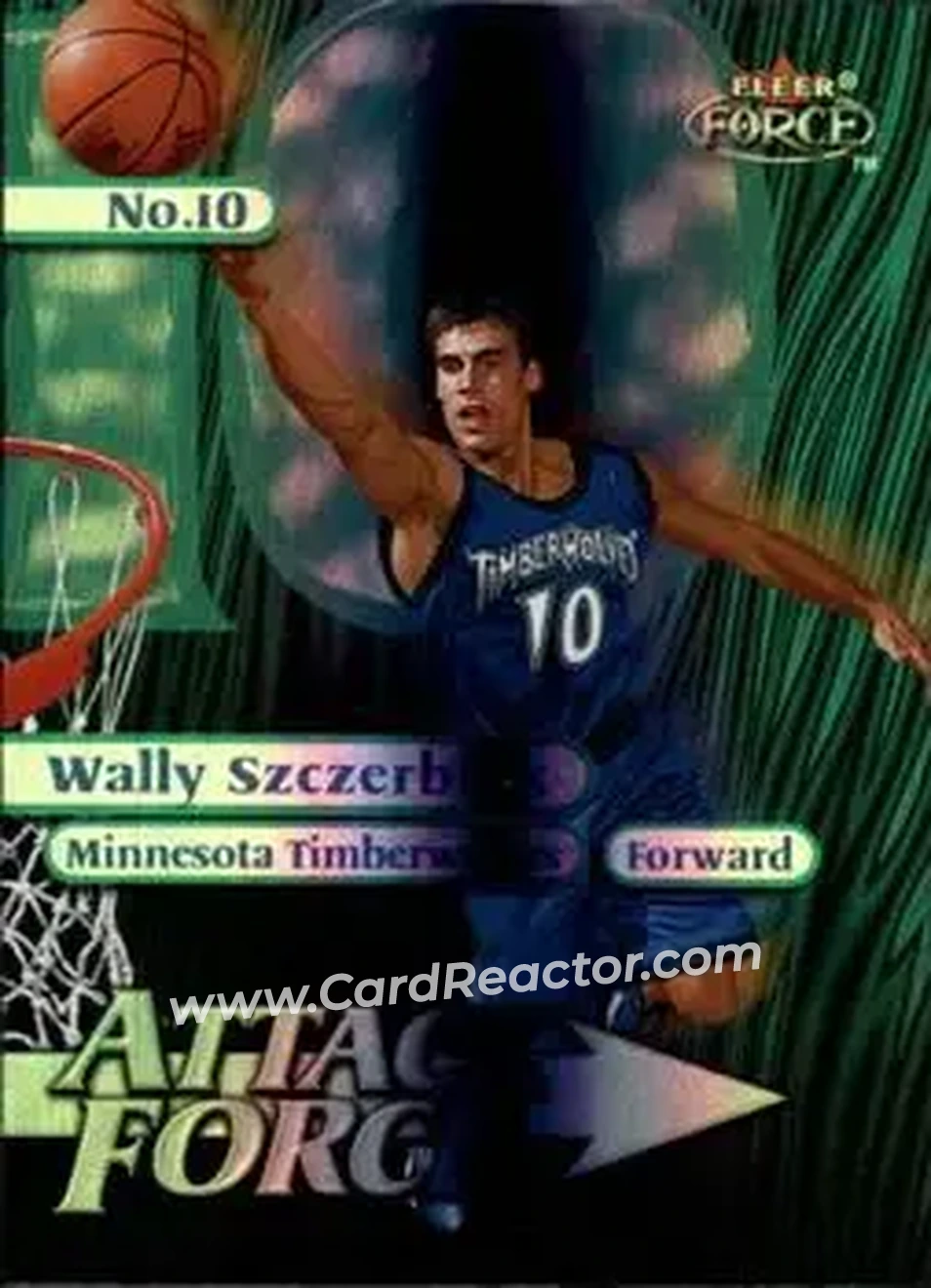 Front of Wally Szczerbiak