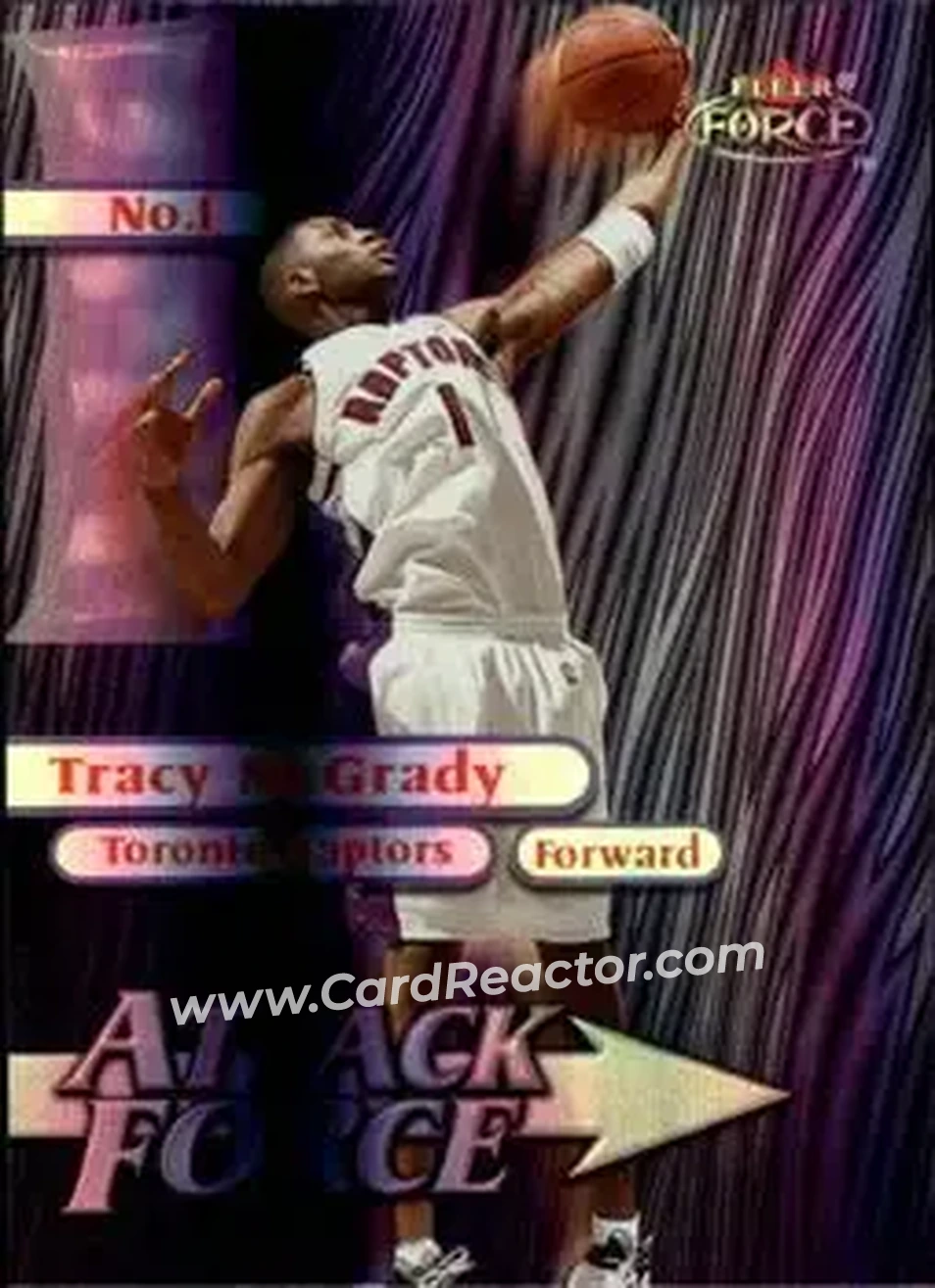 Front of Tracy McGrady