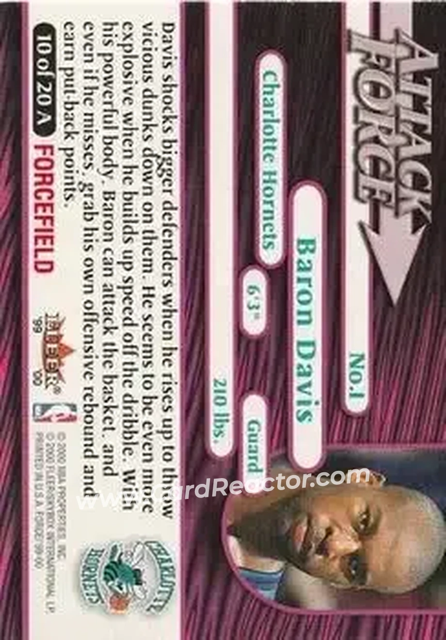 Back of Baron Davis