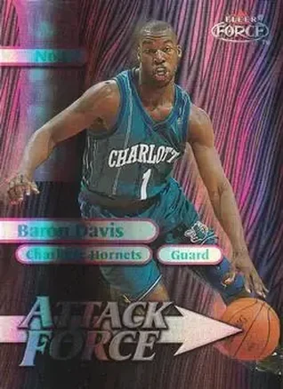 1999-00 Fleer Force #10A Attack Force Forcefield Baron Davis
