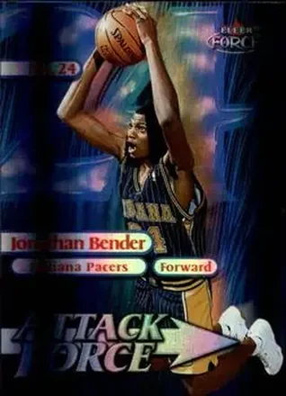 1999-00 Fleer Force #12A Attack Force Forcefield Jonathan Bender