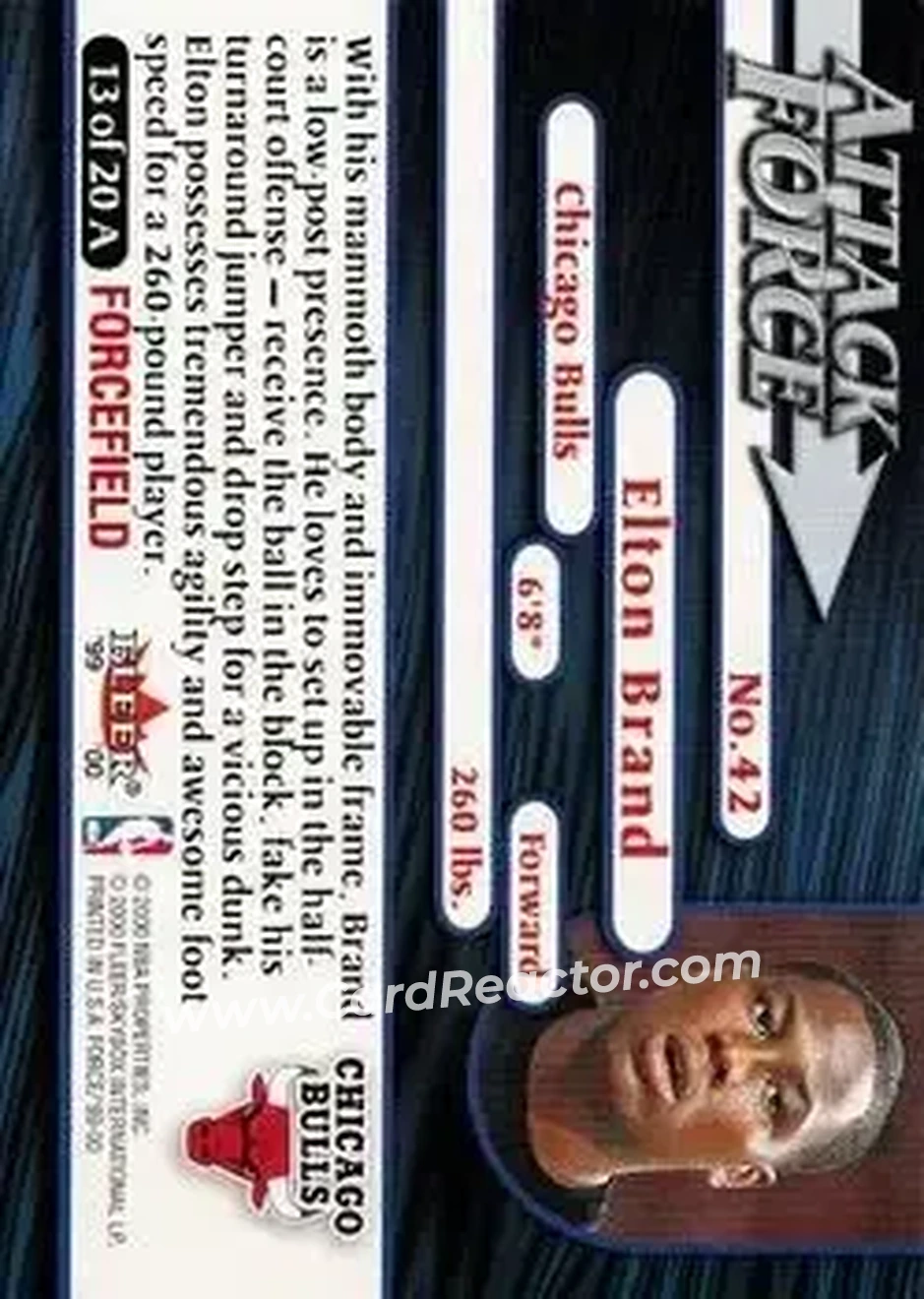 Back of Elton Brand