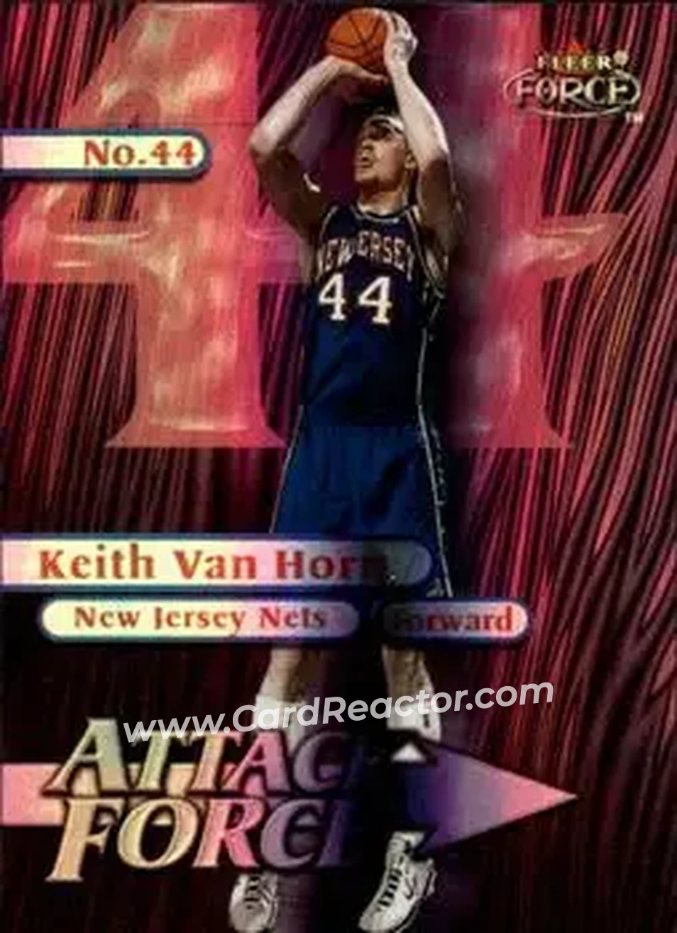 Front of Keith Van Horn