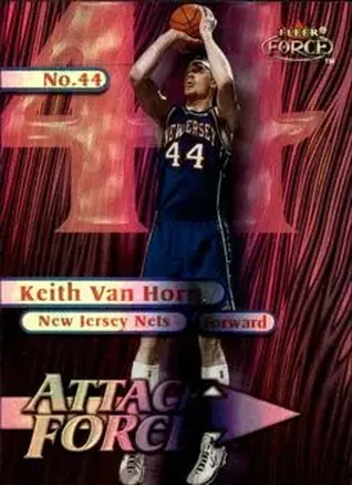 1999-00 Fleer Force #15A Attack Force Forcefield Keith Van Horn