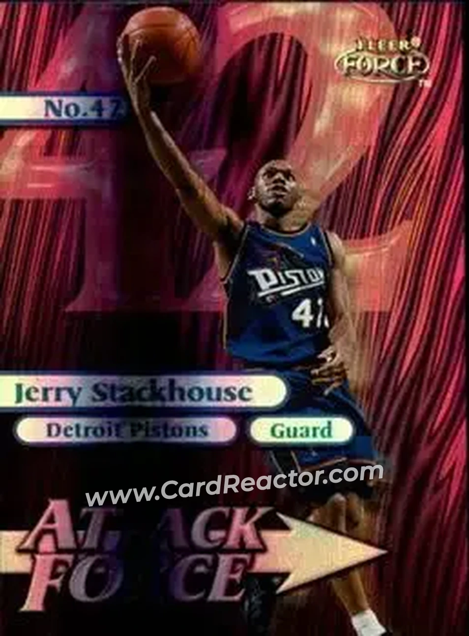 Front of Jerry Stackhouse