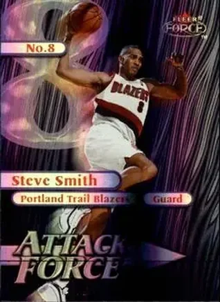 1999-00 Fleer Force #19A Attack Force Forcefield Steve Smith