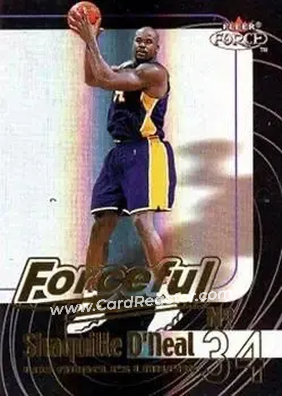 Front of Shaquille O'Neal