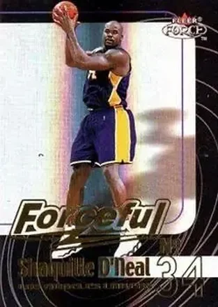 1999-00 Fleer Force #3 F Forceful Forcefield Shaquille O'Neal