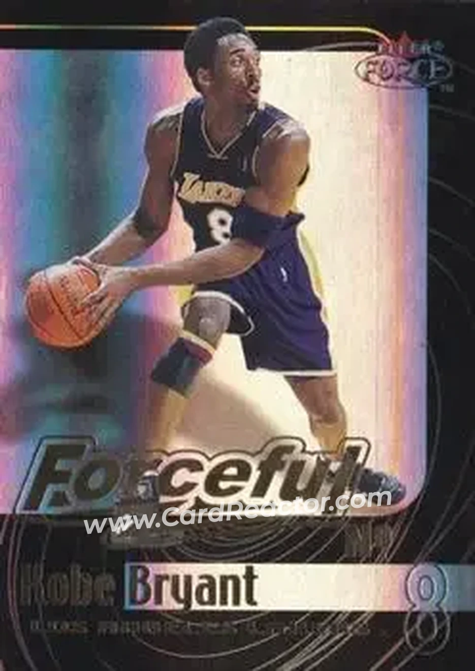 Front of Kobe Bryant
