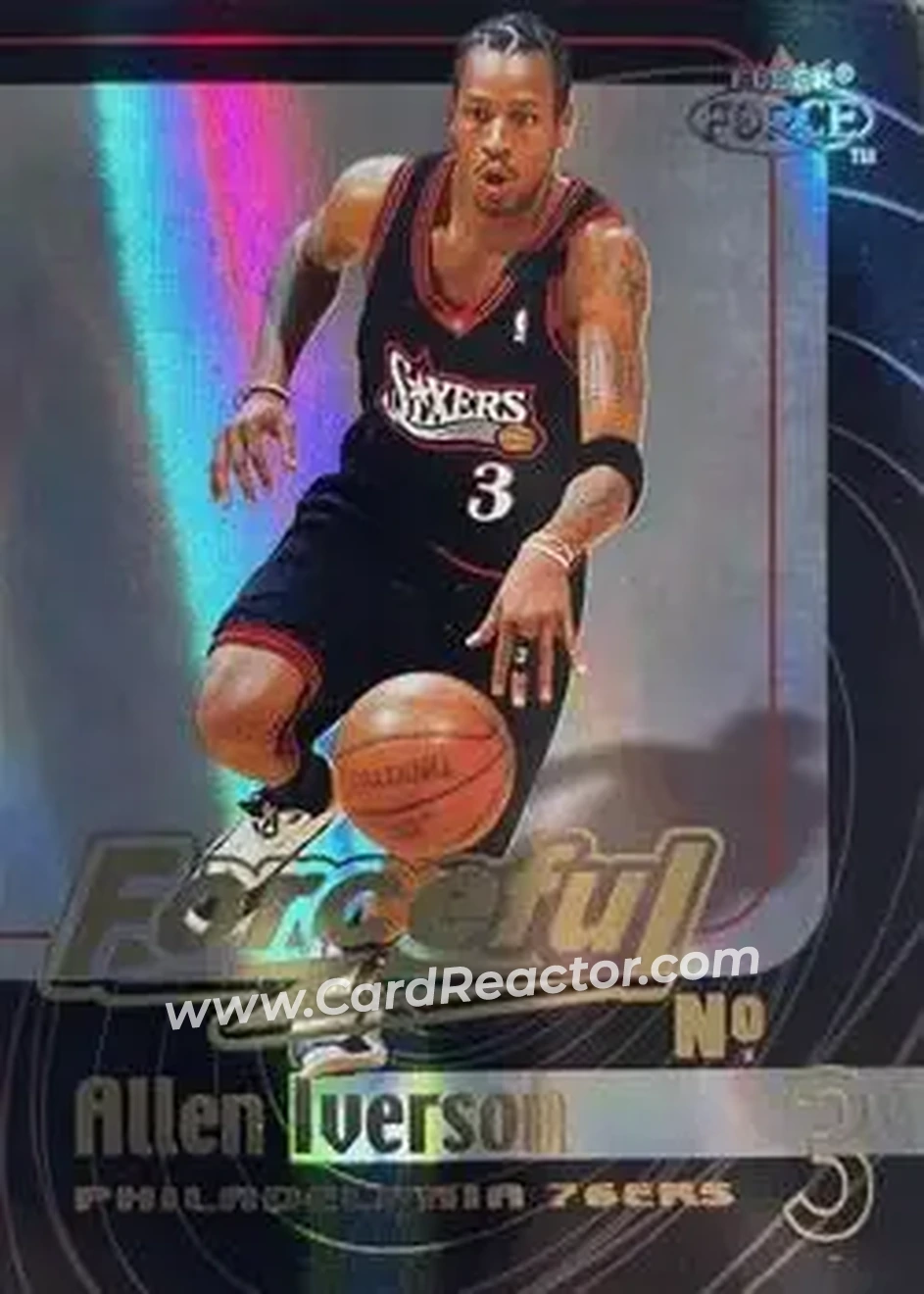 Front of Allen Iverson