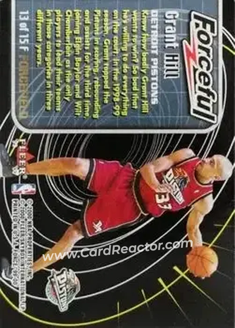 Back of Grant Hill
