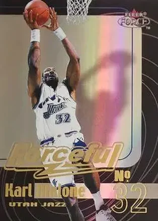 1999-00 Fleer Force #15 F Forceful Forcefield Karl Malone