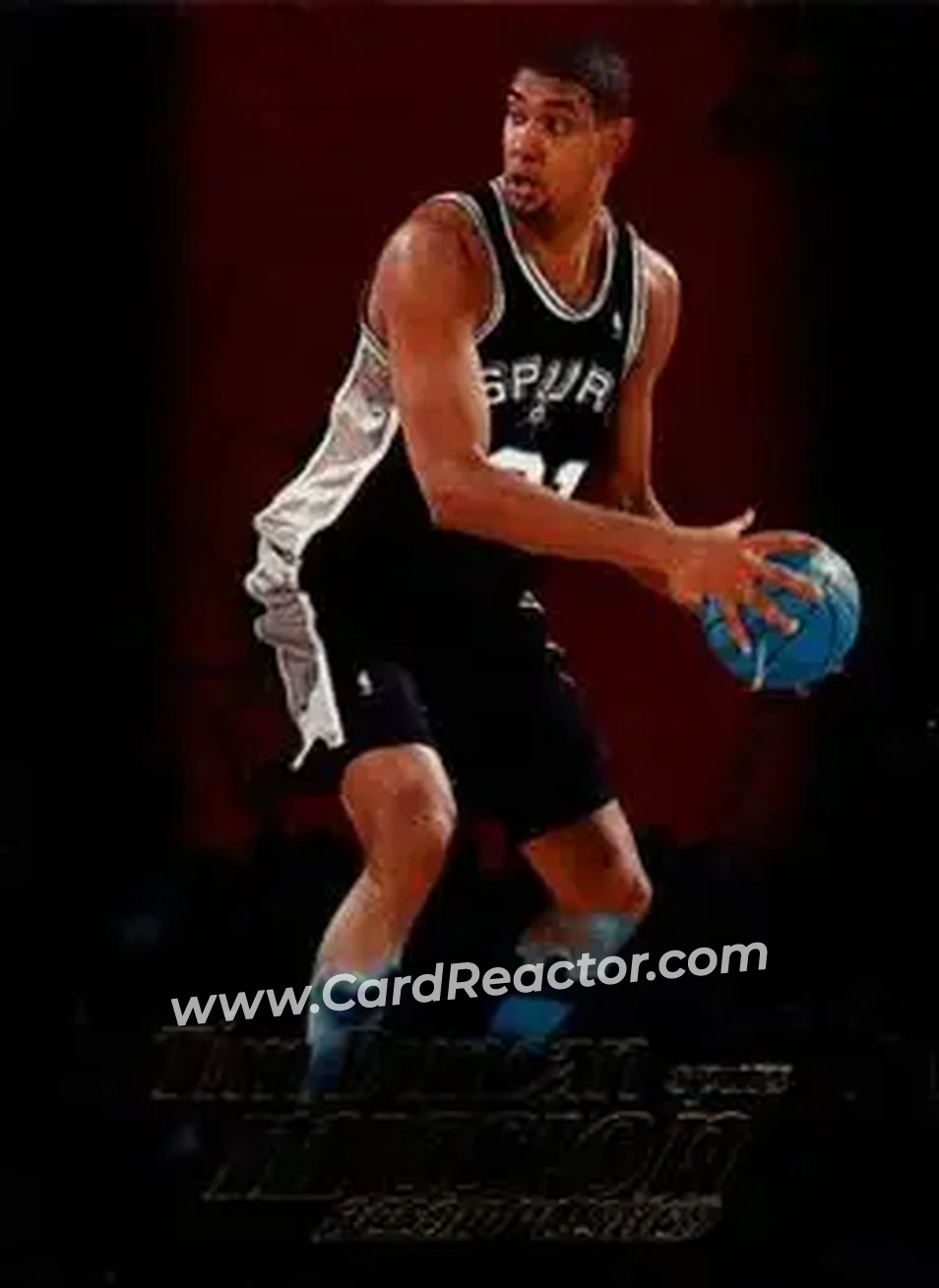 Front of Tim Duncan