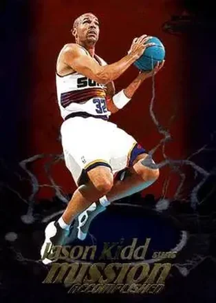 1999-00 Fleer Force #6 MA Mission Accomplished Jason Kidd