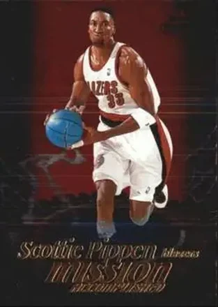 1999-00 Fleer Force #12 MA Mission Accomplished Scottie Pippen