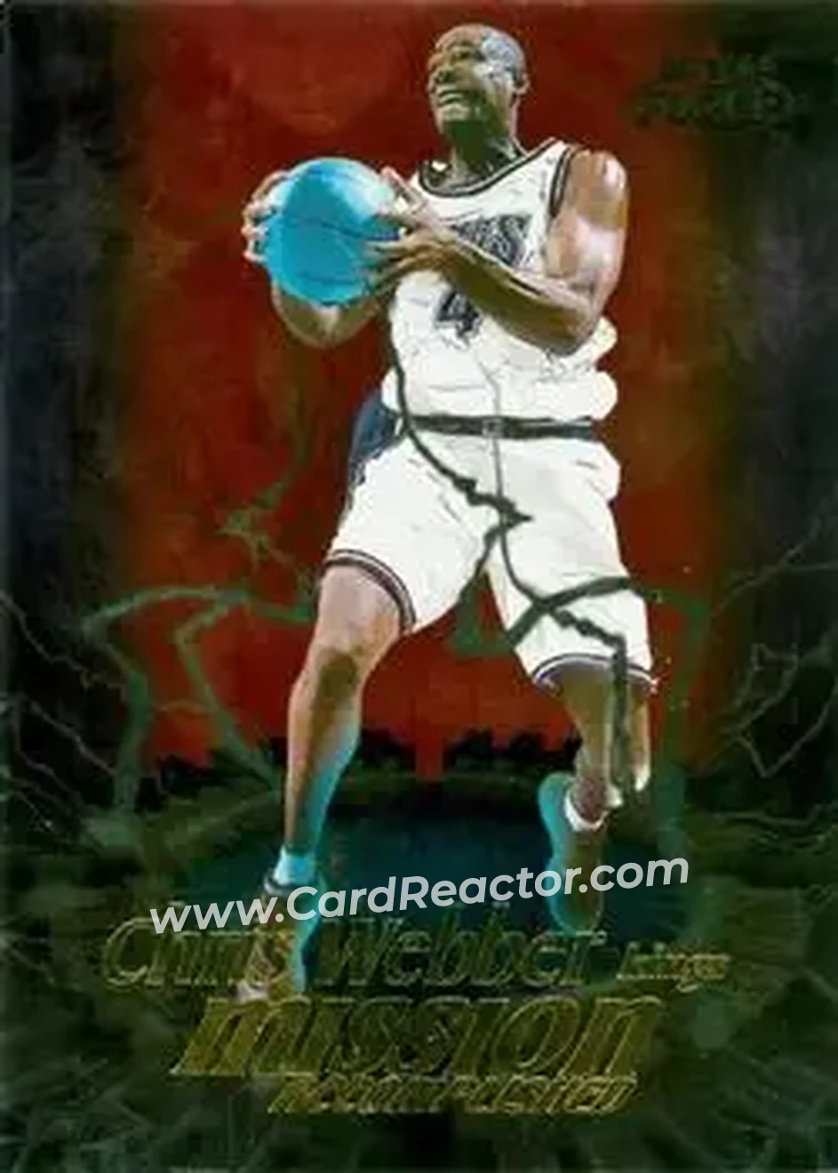 Front of Chris Webber