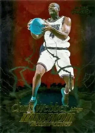 1999-00 Fleer Force #13 MA Mission Accomplished Chris Webber