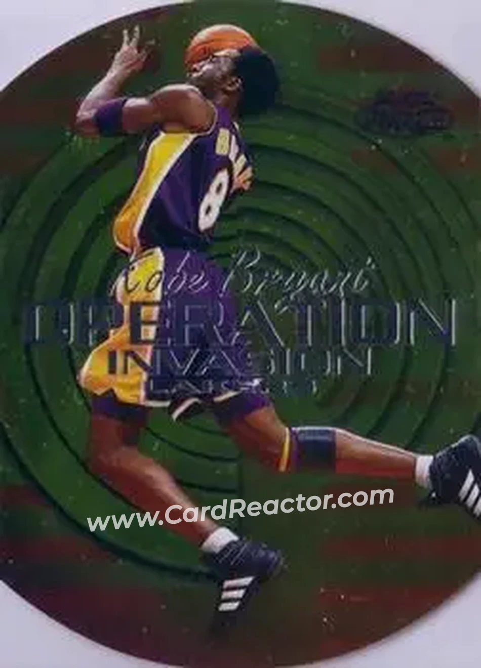 Front of Kobe Bryant