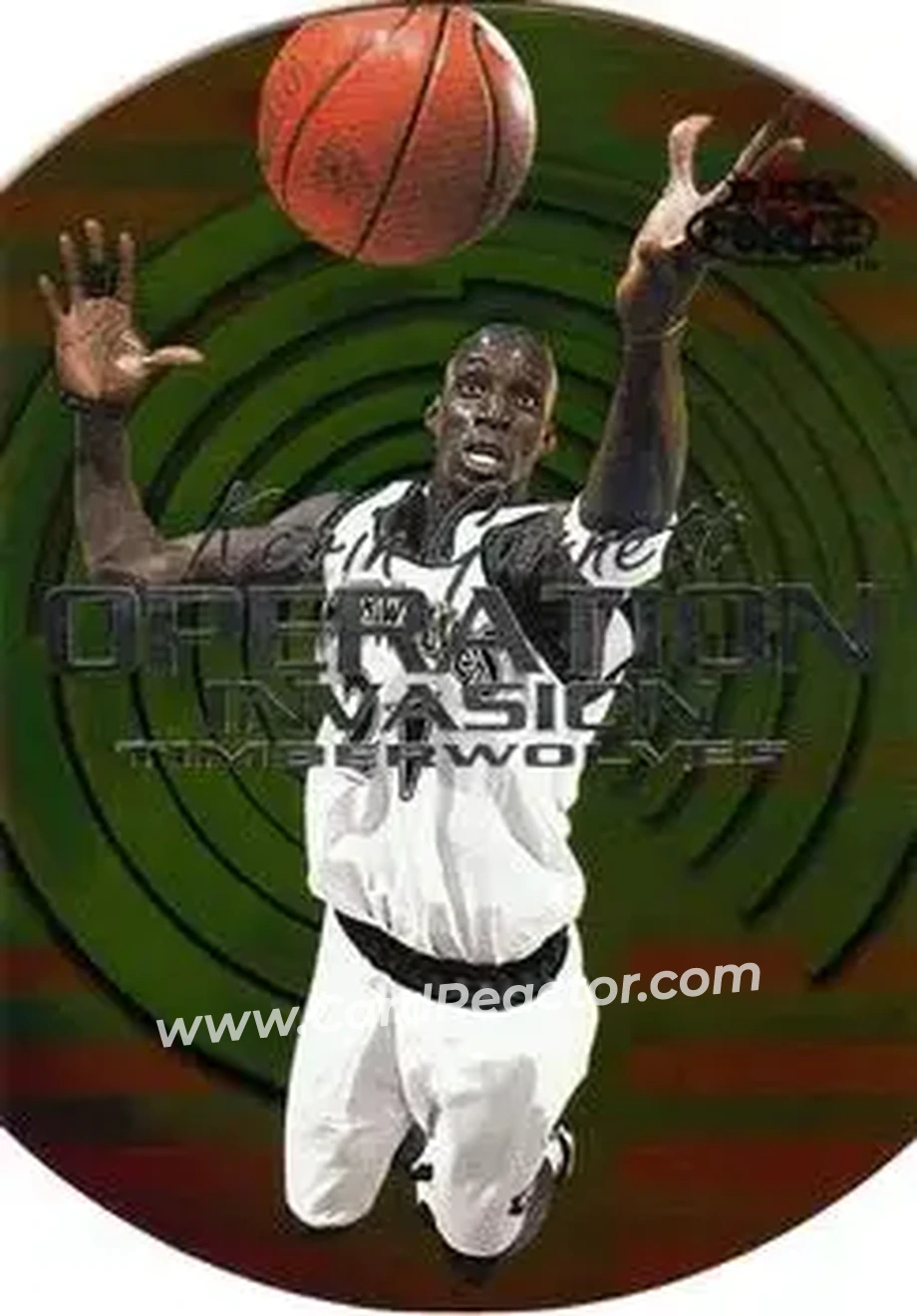 Front of Kevin Garnett