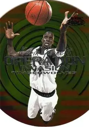 1999-00 Fleer Force #6OI Operation Invasion Kevin Garnett