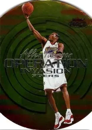 1999-00 Fleer Force #8OI Operation Invasion Allen Iverson