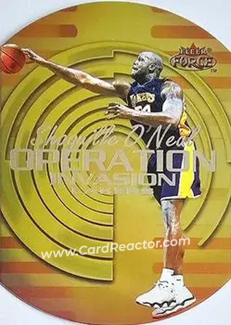 Front of Shaquille O'Neal