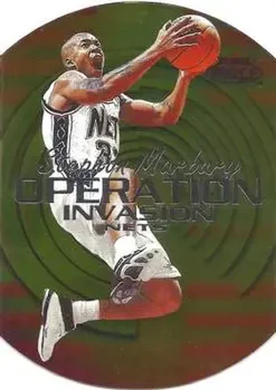 1999-00 Fleer Force #15OI Operation Invasion Stephon Marbury