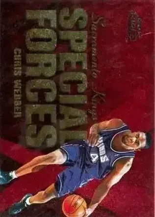 1999-00 Fleer Force #7SF Special Forces Chris Webber