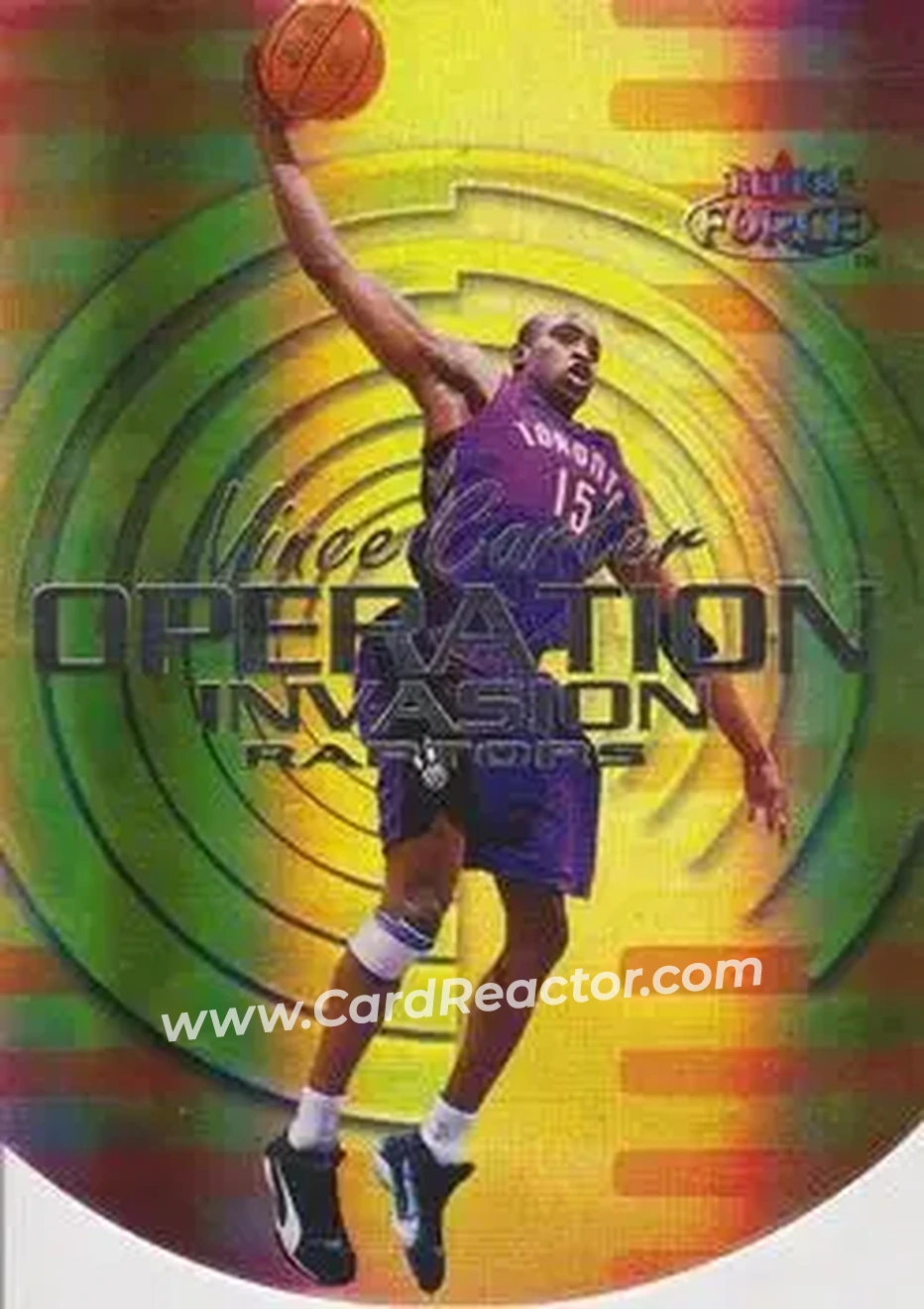 Front of Vince Carter