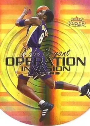 1999-00 Fleer Force #3OI Operation Invasion Forcefield Kobe Bryant